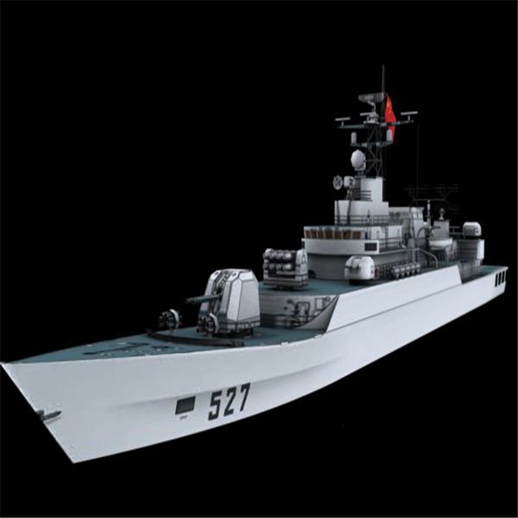崆峒3d护卫舰模型